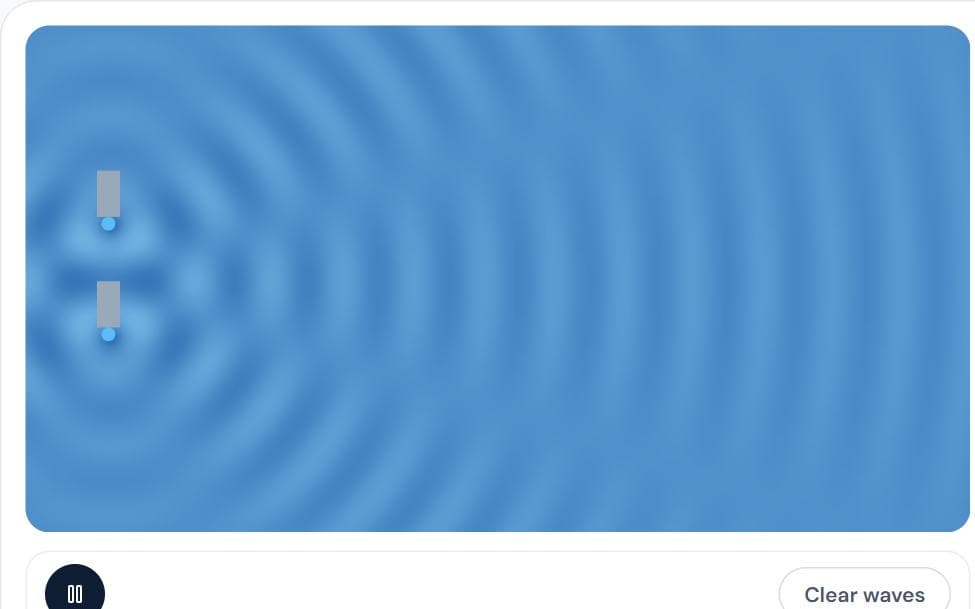 Wave Interference simulation